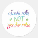 Buscar roles pegatinas Sushi