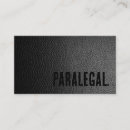 Buscar paralegal tarjetas de visita Profesional