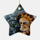 Buscar luna y estrellas adornos Sol