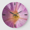 Buscar magenta relojes de pared Flor