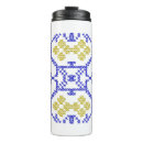Buscar bordados tazas botellas Azul