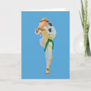 Buscar movimiento del karate tarjetas Marcial