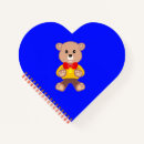 Buscar azul del oso libretas Para niños
