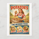 Buscar comida de los años 50 postales Vintage