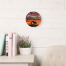 Buscar cowboy relojes de pared Vaquero