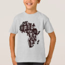Buscar mapa de áfrica camisetas Safari