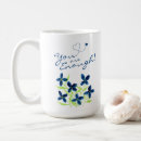 Buscar mariposa azul tazas Inspiración