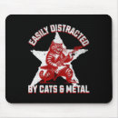 Buscar música rock alfombrillas de raton Gatito