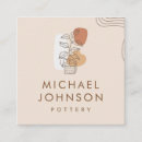 Buscar cerámica tarjetas de visita Boho