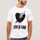Buscar corazón roto camisetas 6 º herida