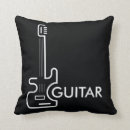 Buscar diseño de la guitarra cojines Música