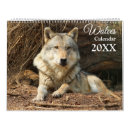 Buscar lobos calendarios Animales