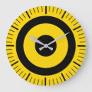 Buscar números negros relojes de pared Contemporáneo