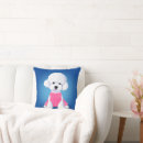Buscar bichon cojines Bichón