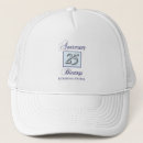 Buscar azul y plata camionero gorras General y unisex
