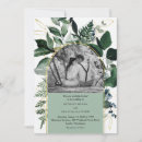 Buscar hojas del verde invitaciones Prometida