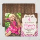 Buscar cowgirl invitaciones Rosa