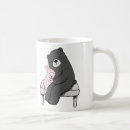 Buscar su conejito feliz tazas botellas Para ella