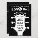 Buscar guitarra en blanco y negro invitaciones Para todos