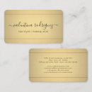 Buscar caligrafía tarjetas de visita Salón de belleza