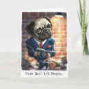 Buscar bichos tarjetas Pug