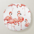 Buscar pintado a mano cojines Flamingo