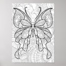 Buscar mariposa abstracta posters Diseño