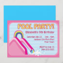 Buscar diapositiva invitaciones Piscina