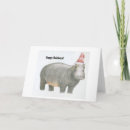 Buscar hipopótamos tarjetas Feliz