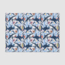 Buscar tiburones papel de seda Lindo
