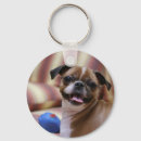 Buscar perro juguete llaveros Adorable