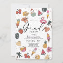 Buscar artículos invitaciones Tropical
