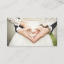 Buscar aniversario boda tarjetas de visita Novia