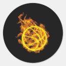 Buscar bola de fuego pegatinas 9 º bola