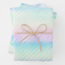 Buscar iridiscente papel de regalo Pastel