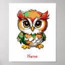 Buscar búho lindo posters Para niños
