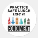 Buscar condimentos pegatinas Almuerzo