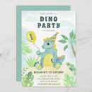 Buscar pequeño dinosaurio invitaciones Lindo