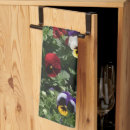 Buscar pensamiento paños de cocina Flor