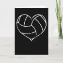 Buscar voleibol tarjetas Corazón