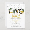 Buscar safari invitaciones Dos salvajes