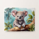 Buscar animal australiano puzzles Oso koala