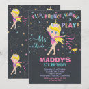 Buscar de la gimnasia invitaciones Fiesta de danza