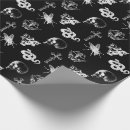 Buscar rayas negras papel de regalo Para él