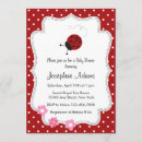 Buscar de la mariquita invitaciones Moderno