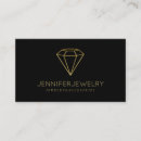 Buscar joyería tarjetas de visita Oro