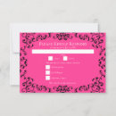 Buscar pink and black invitaciones Giratorio