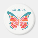 Buscar de la mariposa imanes Linda