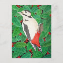 Buscar carpintero postales Acuarela