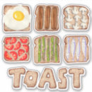 Buscar toast pegatinas Desayuno